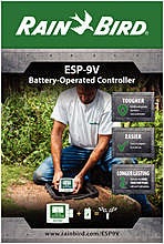 ESP-9V Battery Operated Irrigation Controller - 2 Zone