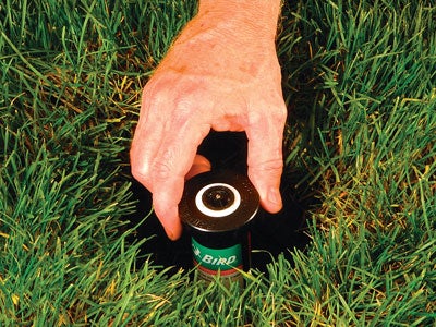 How to Flush and Install a New Sprinkler Nozzle