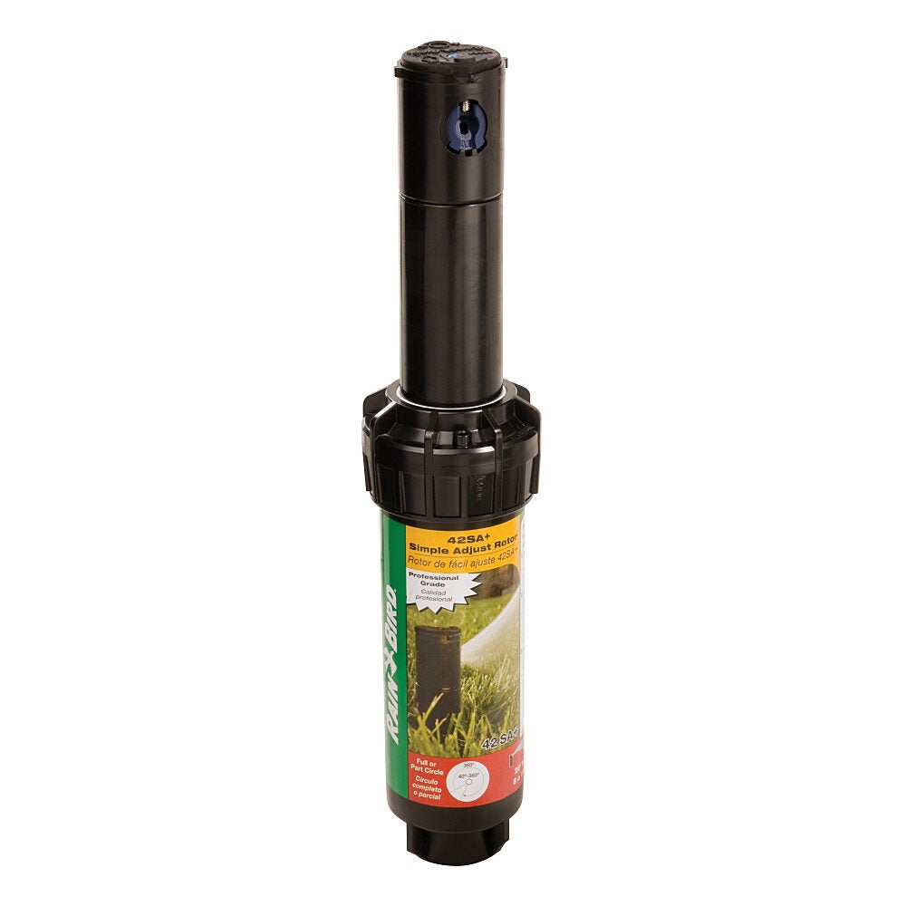 adjust rainbird rotating sprinkler head