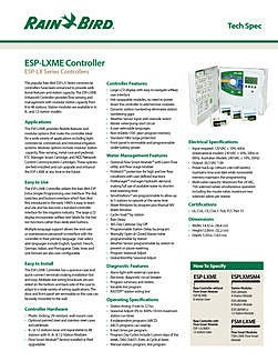 Rain Bird Support: ESP-LXME & ESP-LXMEF Modular Controllers | Rain Bird