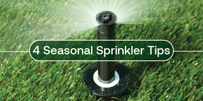 seasonal sprinkler tips