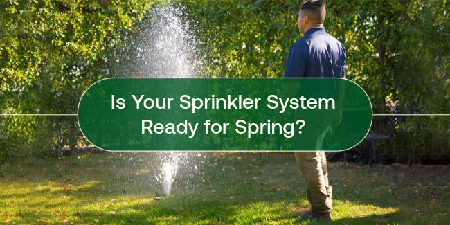 sprinkler system maintenance