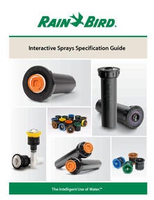 Interactive Sprays Specification Guide